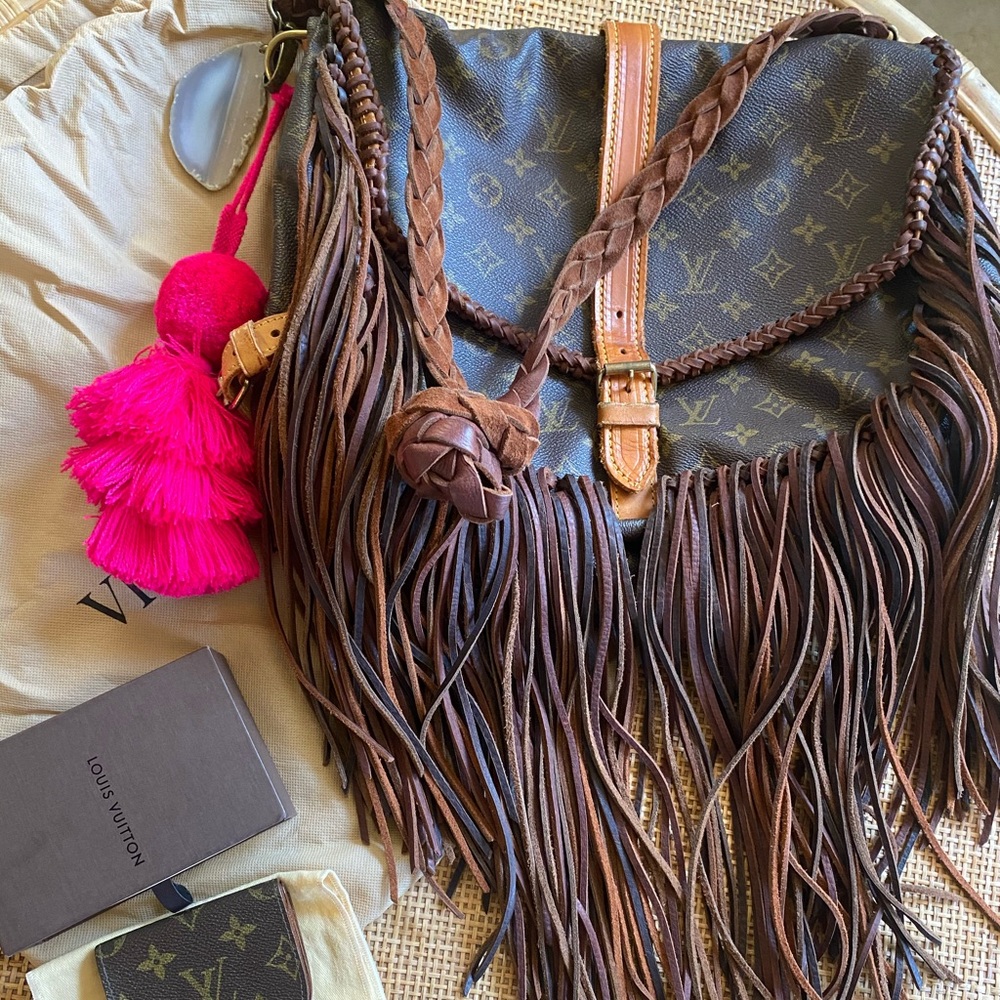 Louis Vuitton fringe bag